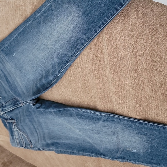 Express Mid Rise Skinny Jeans - Picture 8 of 16